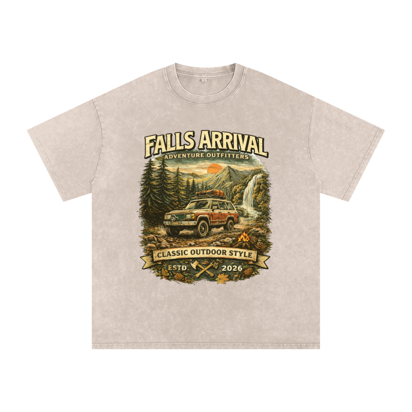 Summit Run Vintage Wash Tee