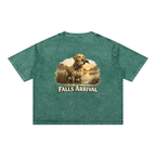 "Retriever at Dusk" Short Sleeve Boxy Washed Tee