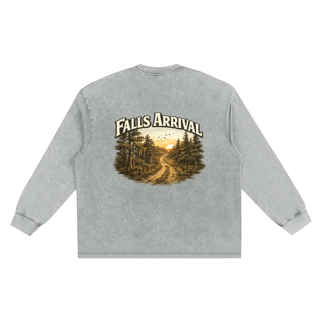 Golden Trail Long Sleeve Washed Tee
