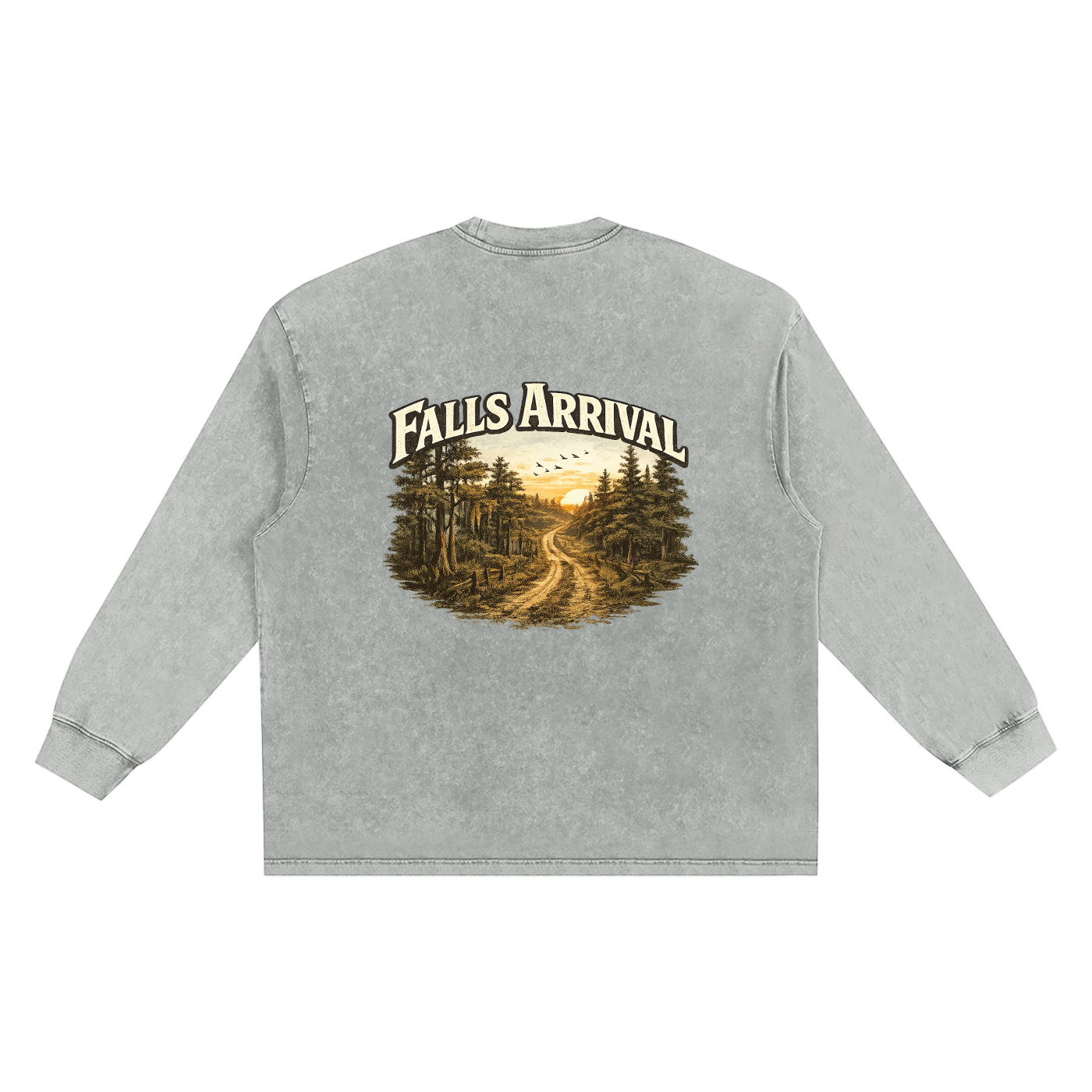 Golden Trail Long Sleeve Washed Tee