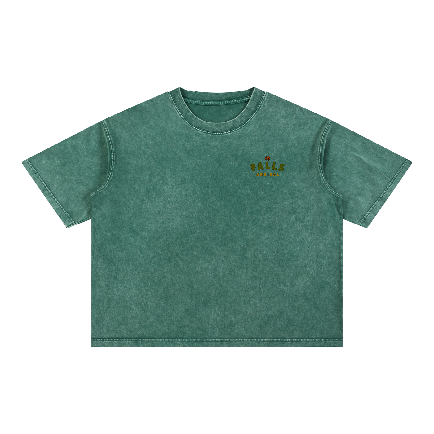 "Retriever at Dusk" Short Sleeve Boxy Washed Tee