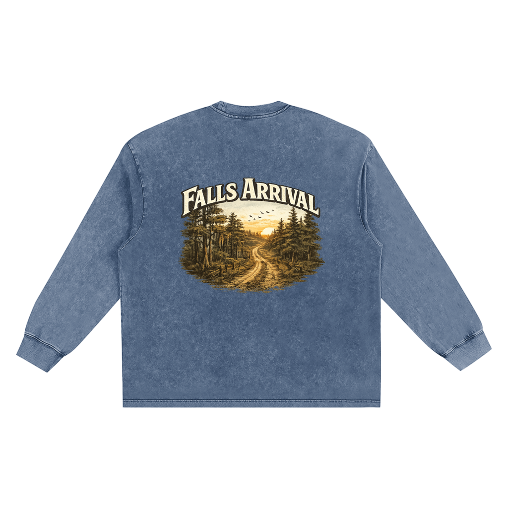 Golden Trail Long Sleeve Washed Tee *Limited Edition*