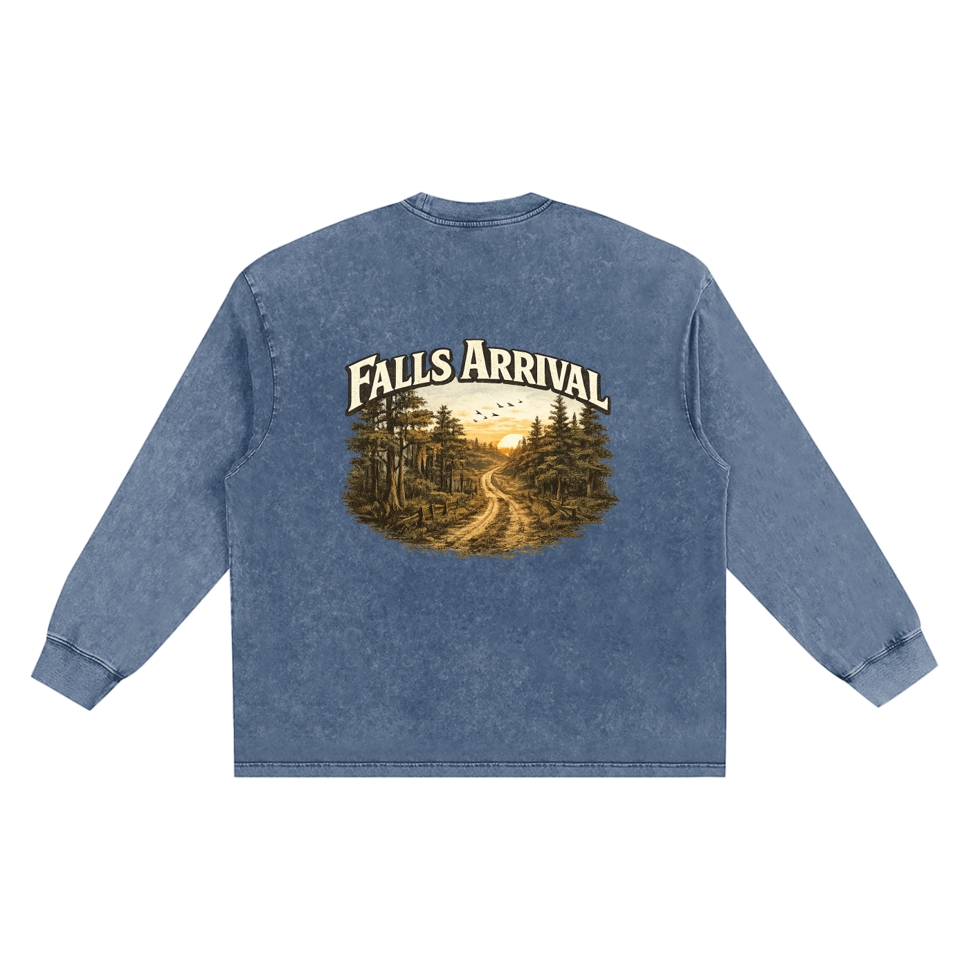 Golden Trail Long Sleeve Washed Tee *Limited Edition*