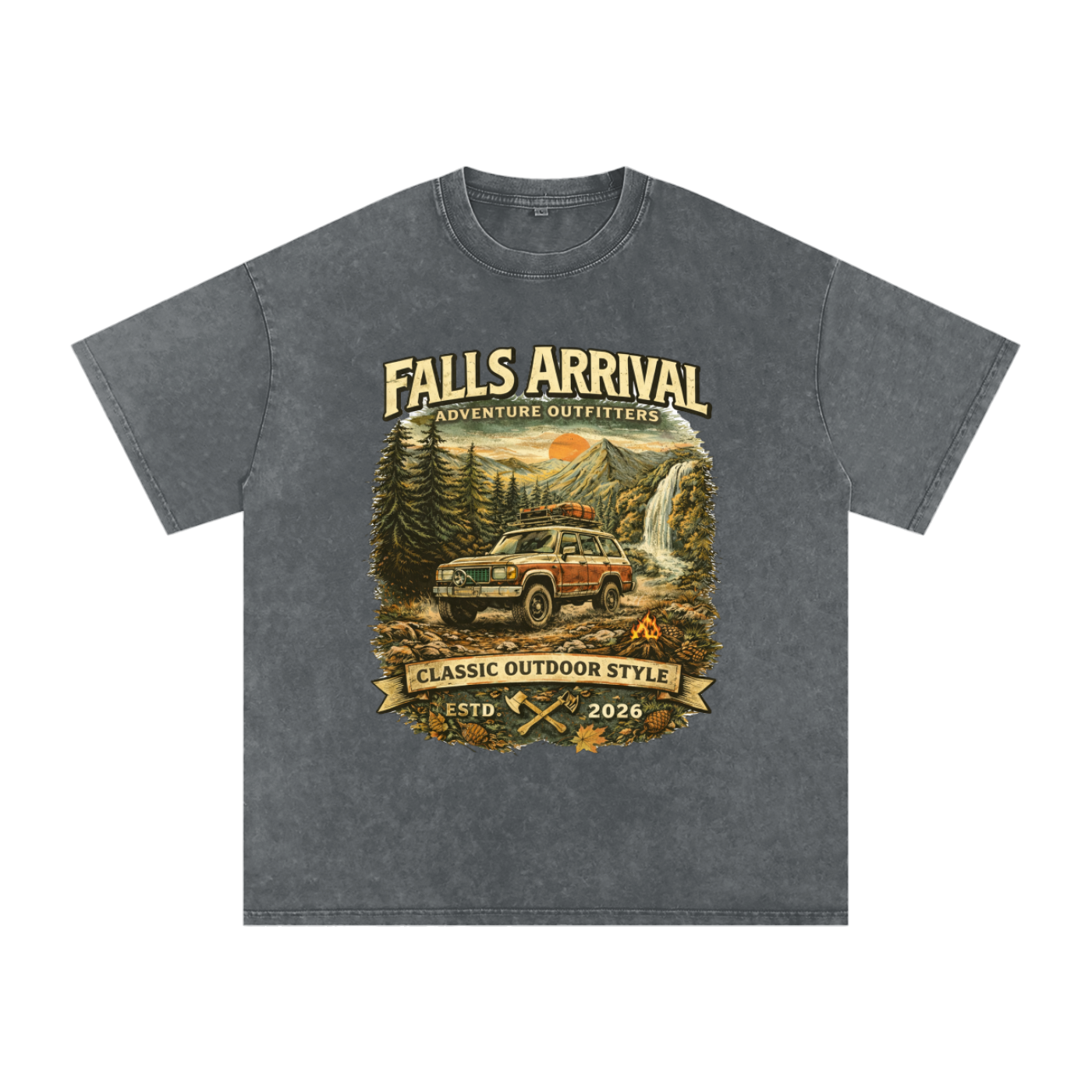 Summit Run Vintage Wash Tee