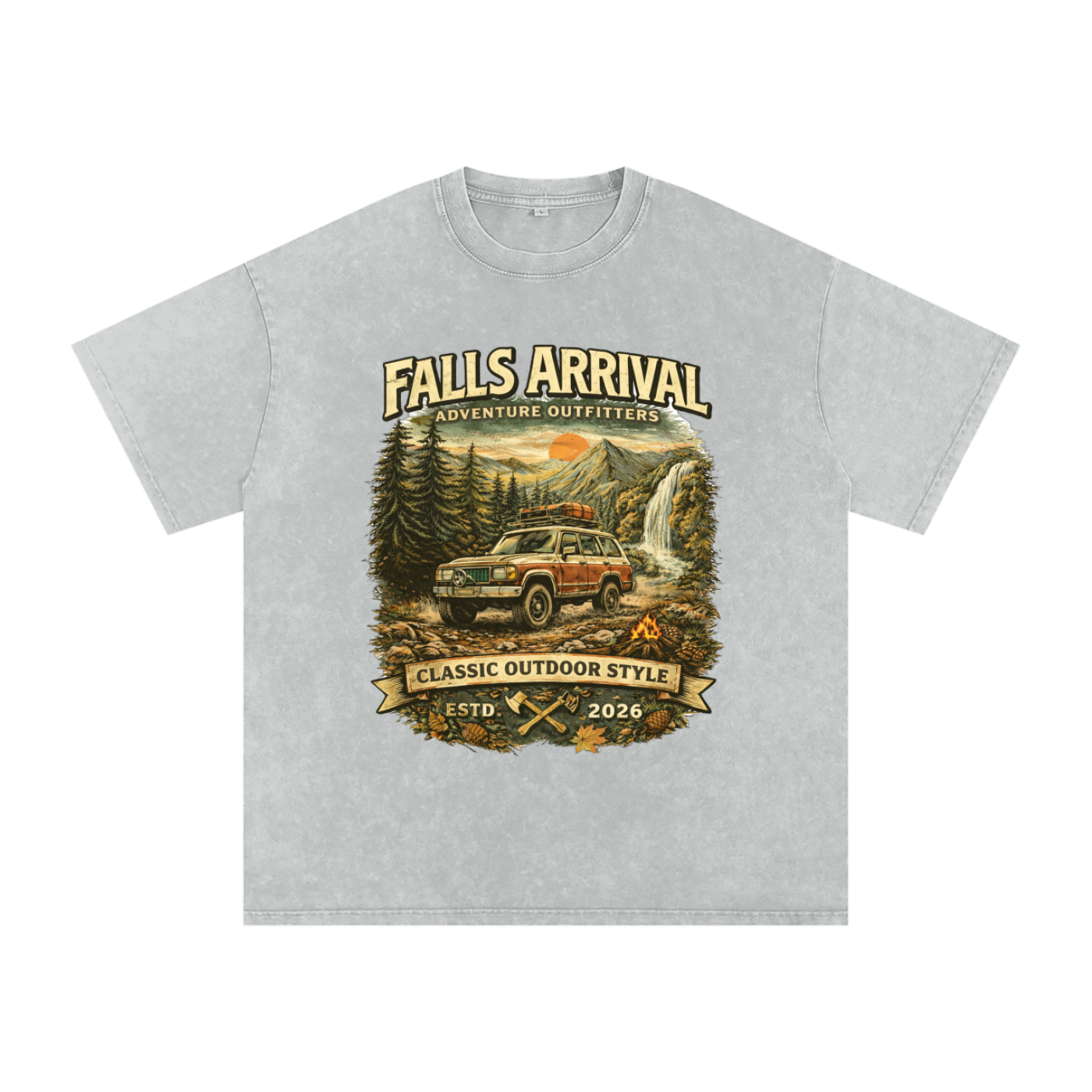Summit Run Vintage Wash Tee