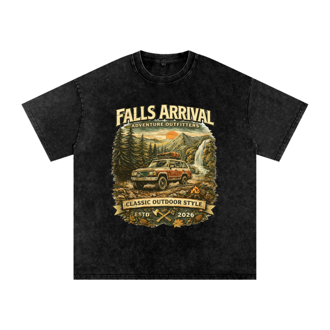 Summit Run Vintage Wash Tee