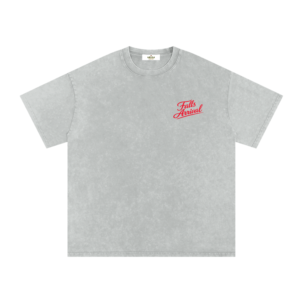 FA Washed Oversized Script Tee