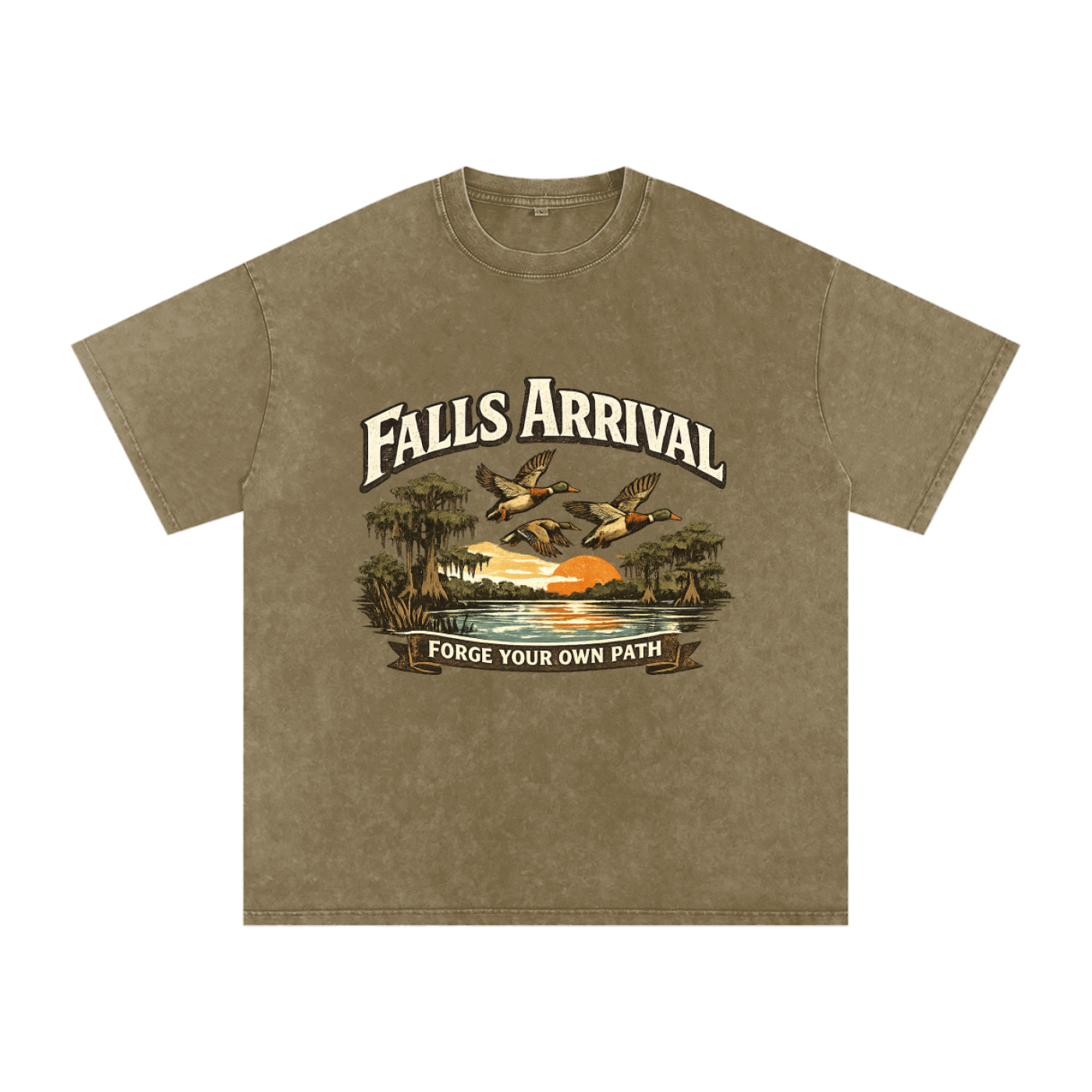 Golden Migration Washed Tee